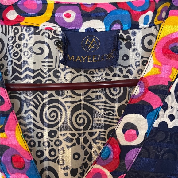 Colorful Patterned Dress - Picture 3 of 4